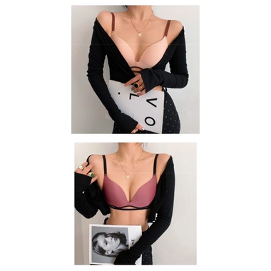Finetoo  Pushup Bra SEXY TANPA KAWAT Bra Eksport Bh