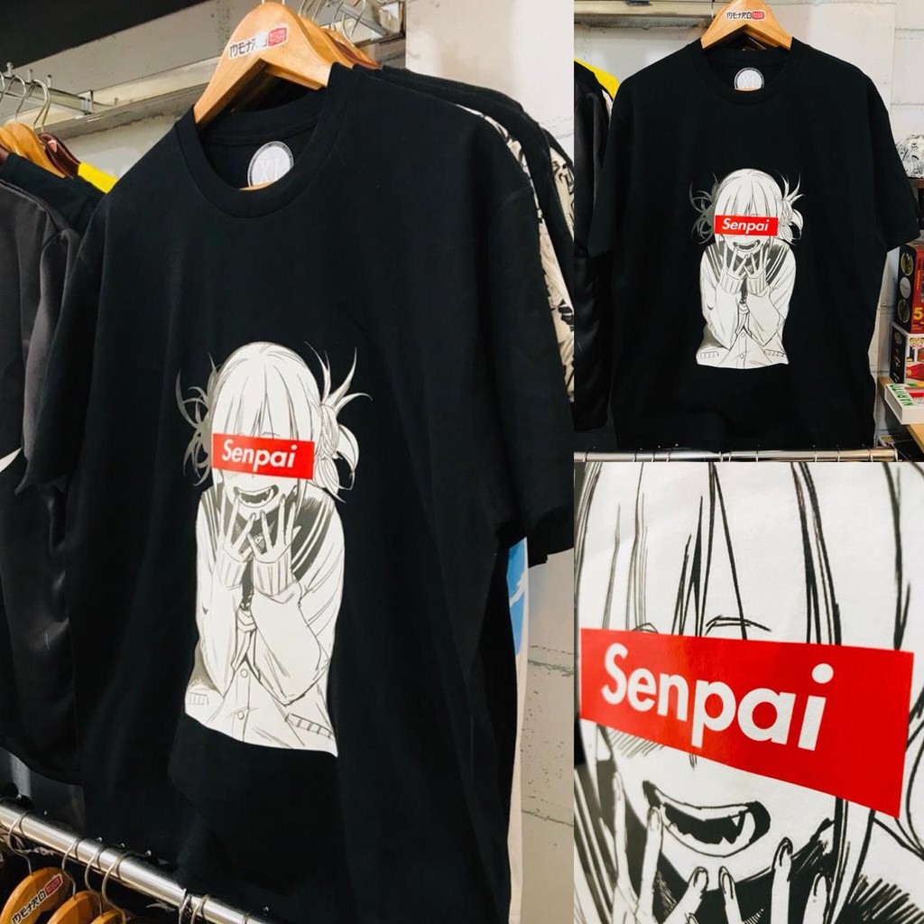 Kaos Himiko Toga Ahegao Lewd Senpai - Ada banyak warna!