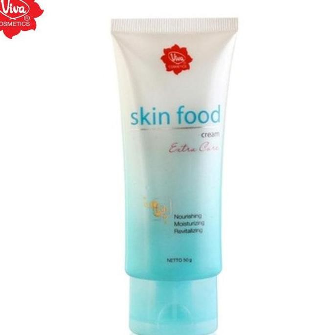 (Tube) VIVA Skin Food Cream Extra Care 50gr ORI BPOM / Pelembab Moisturizer by AILIN