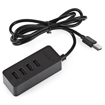 ORICO W5P-U2-30 4 Port USB 2.0 HUB With Micro USB Power Supply