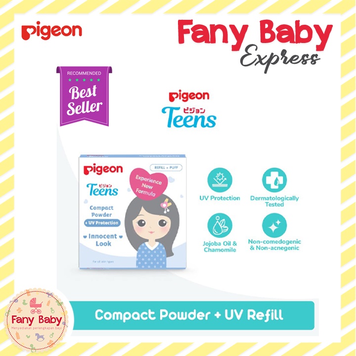 PIGEON TEENS REFILL COMPACT POWDER + UV 14GR