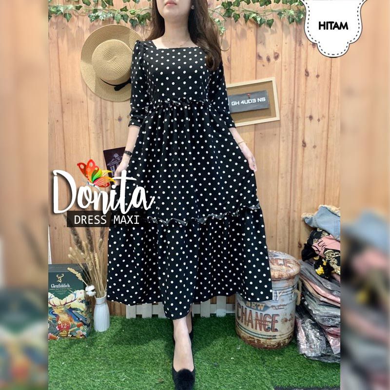 DRESS DONITA POLKA, MONALISA, DRESS MAXY