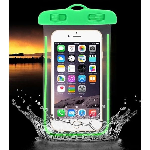 [TOYOU SHOP T30] WATERPROOF CASE HP| UNIVERSAL CASE | ANTI AIR | GLOW IN THE DARK