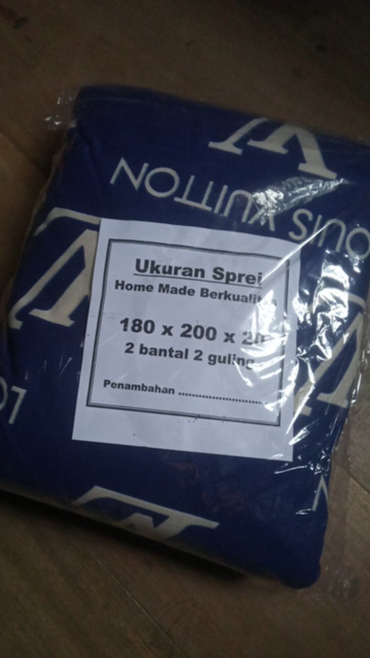 Sprei Homemade Murah Motif Grey