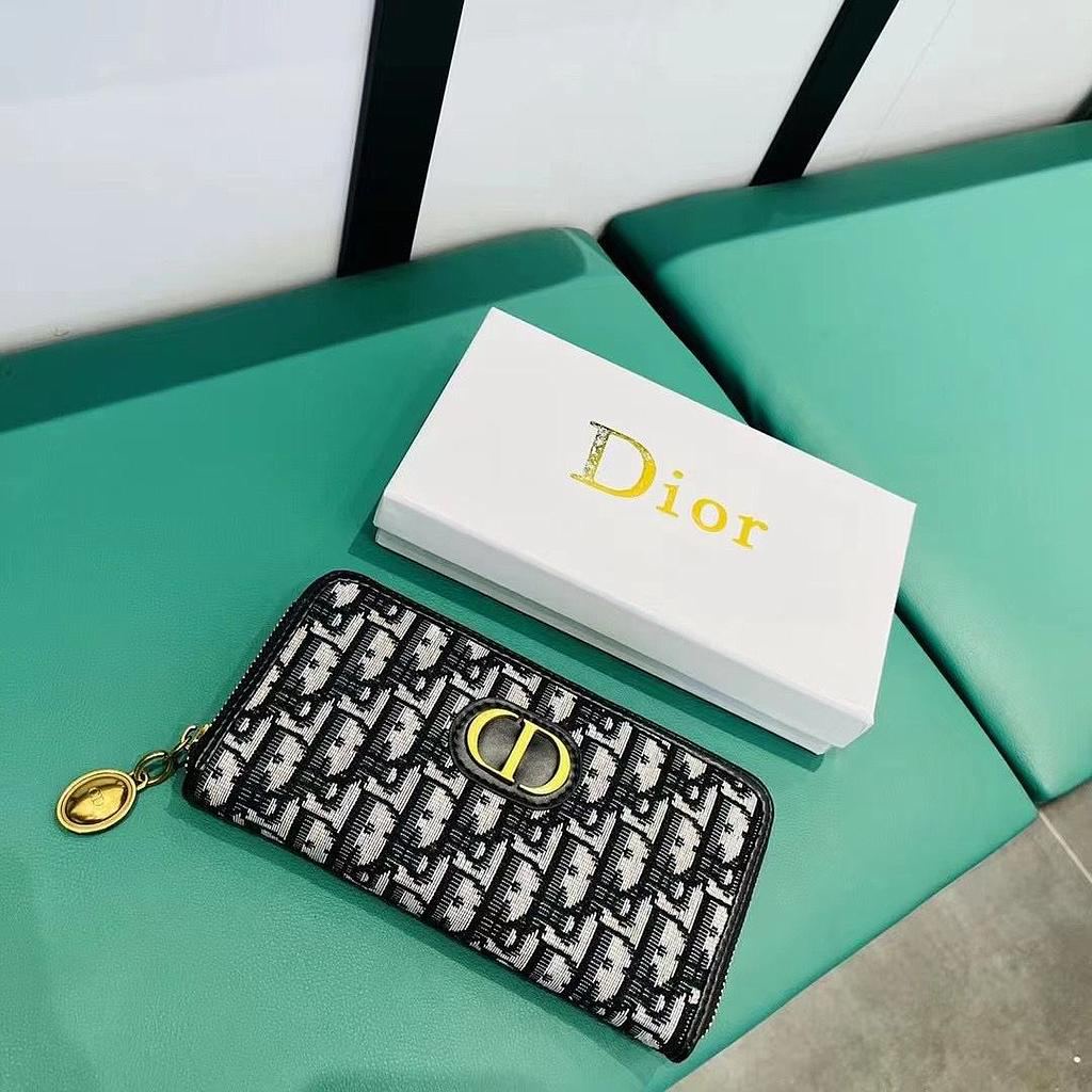 C60018 Tas Wanita Import Motaigne Dior Dompet