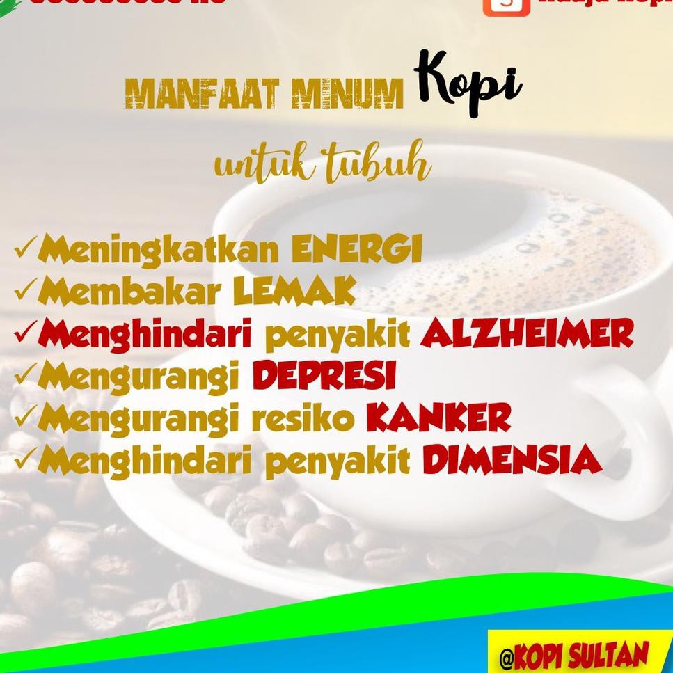 

GZ7 Biji Kopi Arabica Bubuk Arabika Semeru Jawa Timur 250 gr Coffee Bean Coffee Kopi Sultan Premium✥