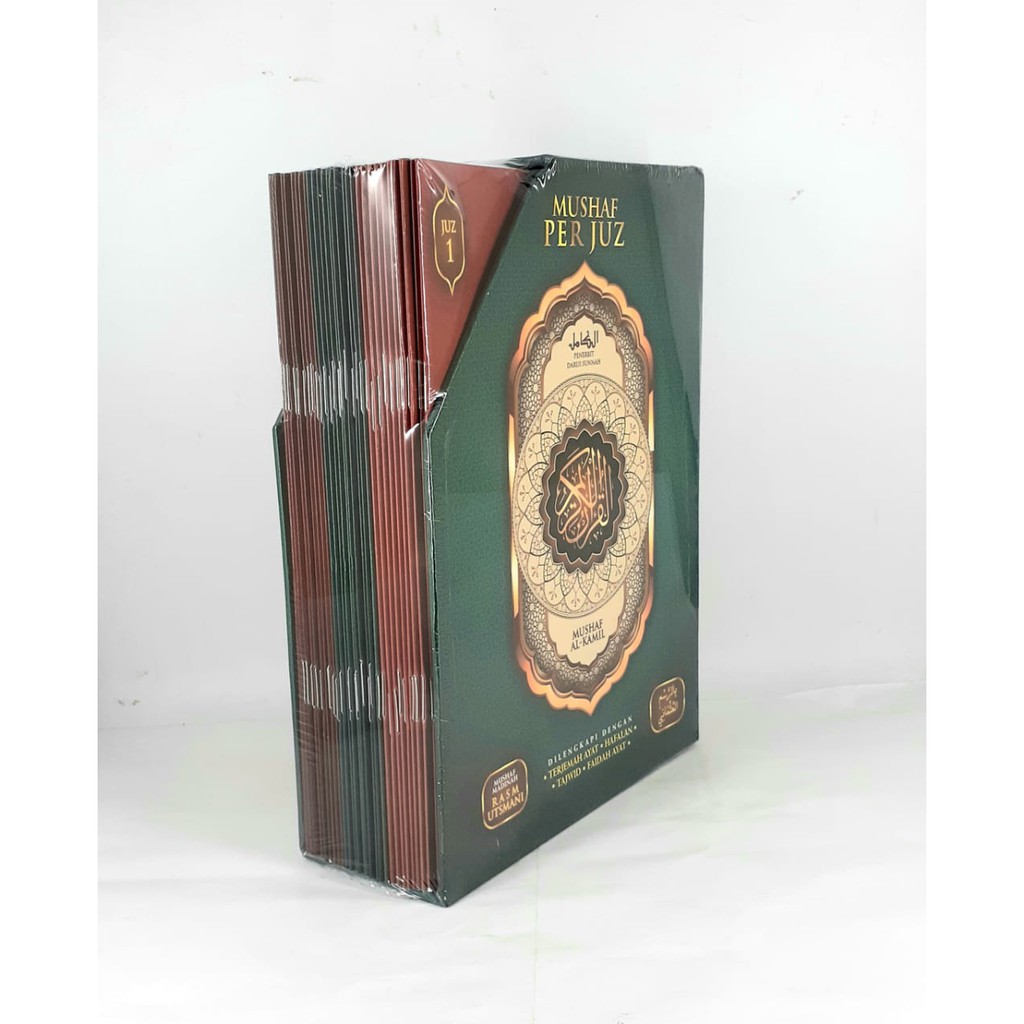 MUSHAF PER JUZ Al Quran Alqur'an Hafalan Terjemah AlKamil Kath Madinah Rasm Utsmani A5