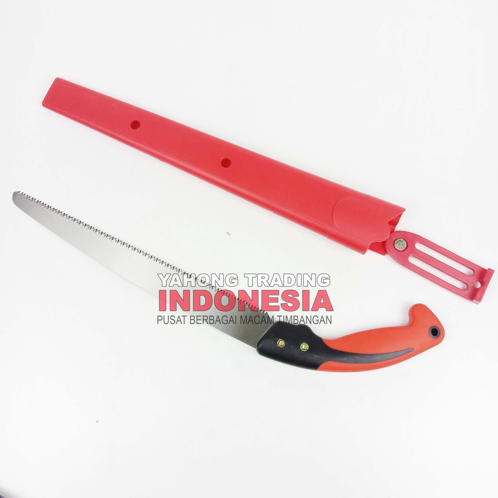 Gergaji Tangan Pemangkas Serbaguna 270mm Pruning Saw Dengan Sarung