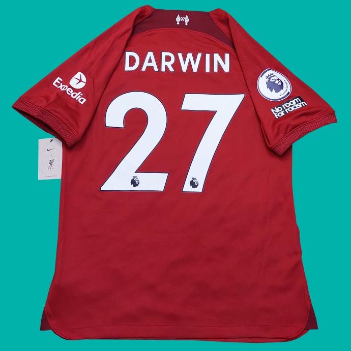 ORIGINAL JERSEY LIVEEERPOOOOLLLLL 2022 - 23 HOME DARWIN BAJU BOLA ASLI SGFD5436VE