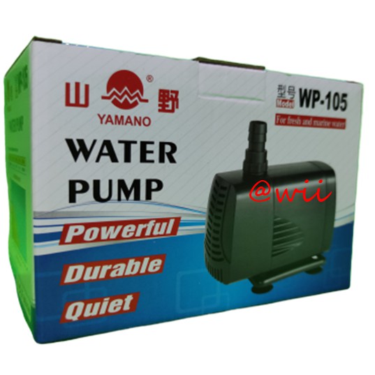 YAMANO WP 105 WP105  WP-105 Pompa Air Celup Pompa Kolam Aquarium