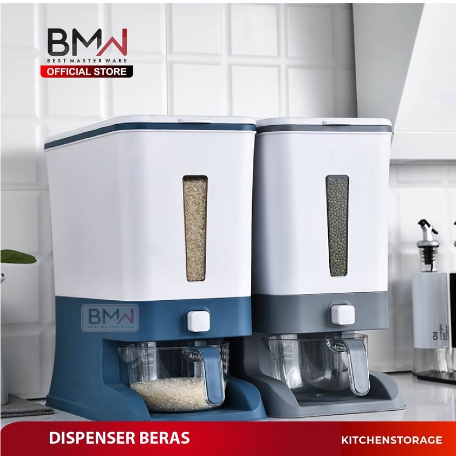 BMW Dispenser Beras / Tong Beras 12 KG 001-DB12