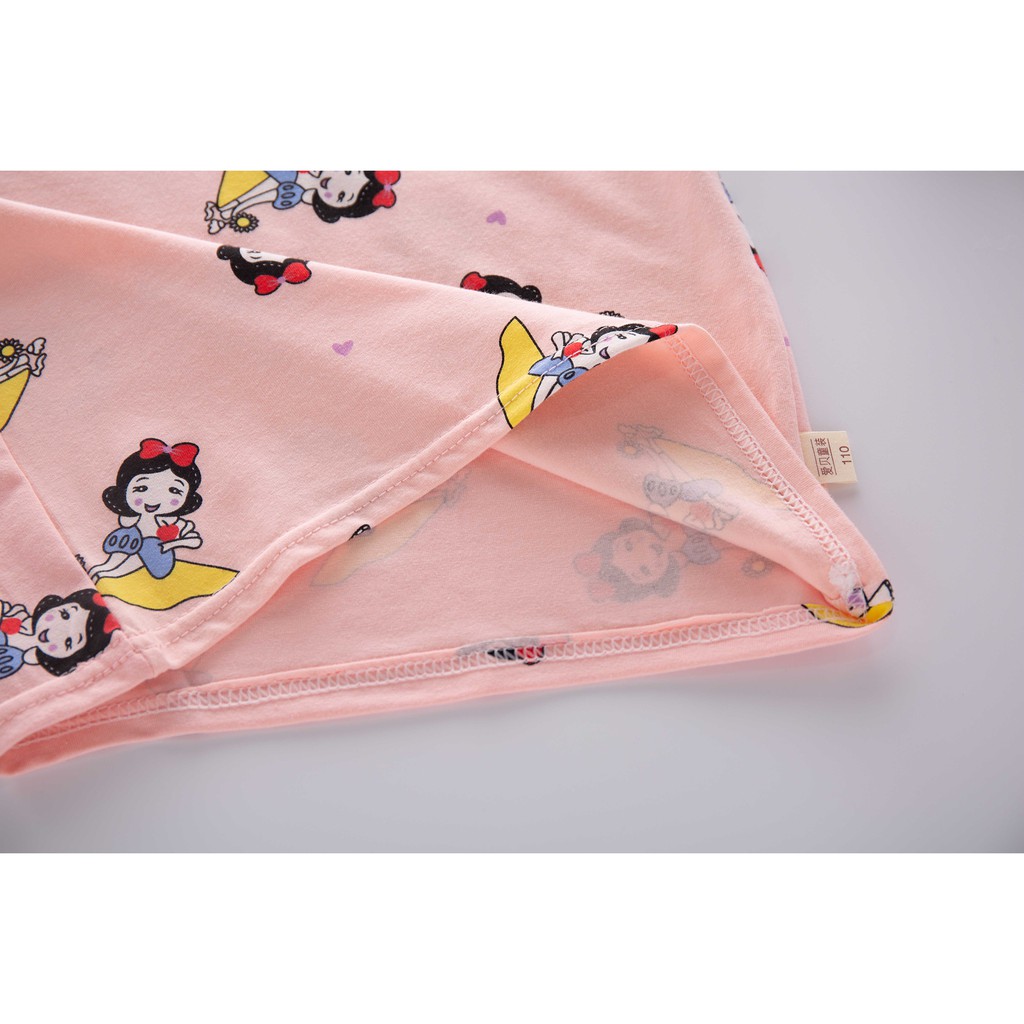 Baju Tidur anak cewek lengan panjang bahan cotton import 1-4 tahun import Piyama anak perempuan-7