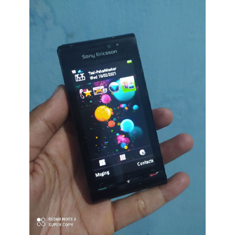 Sony ericsson satio berminus