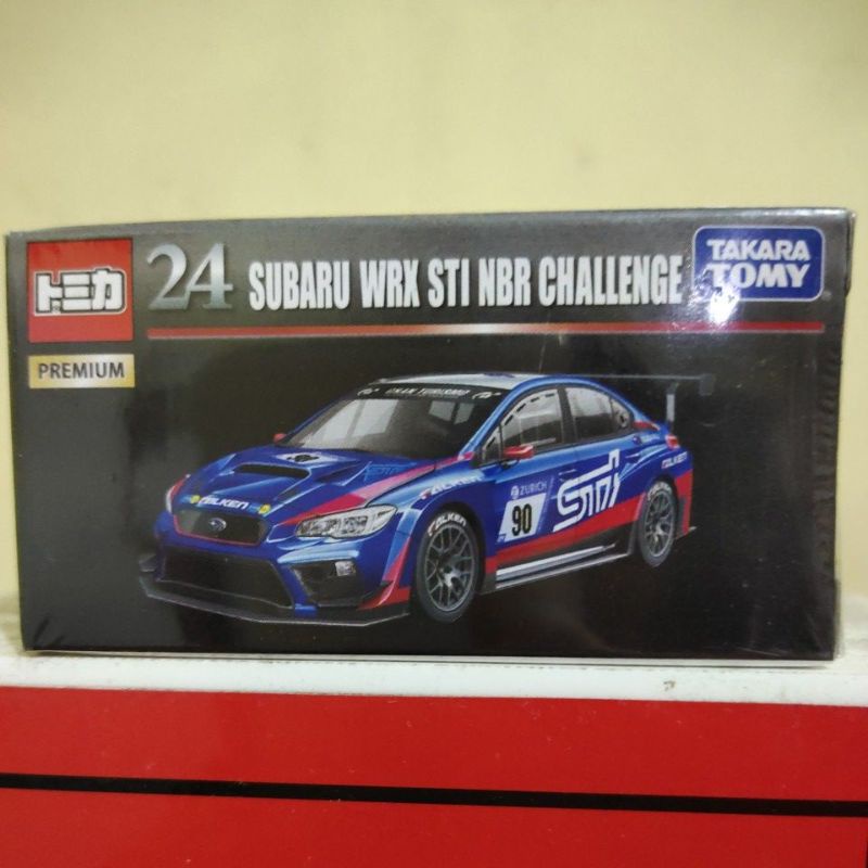 Tomica premium 24 Subaru wrx diecast mobil
