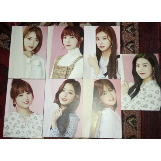 [SHARING] Official Postcard Gmarket IZ*ONE / IZONE