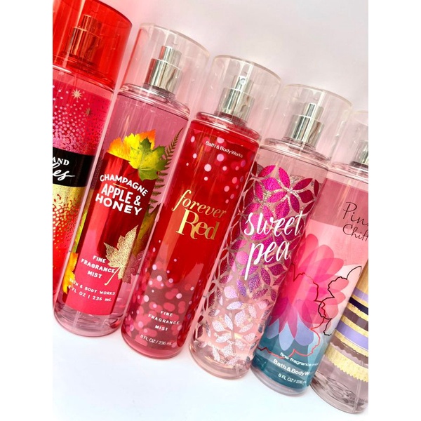 BBW BATH AND BODY WORKS BODY MIST/SHIMMER MIST 236ML (FULL SIZE)