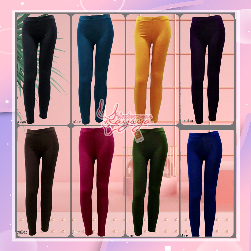 Legging Spandex|Pakaian Dalam Wanita Dewasa|Legging Murah|Legging Wanita