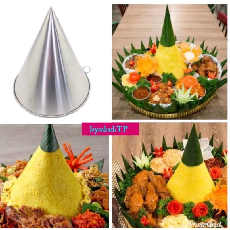 CETAKAN NASI TUMPENG ALUMUNIUM