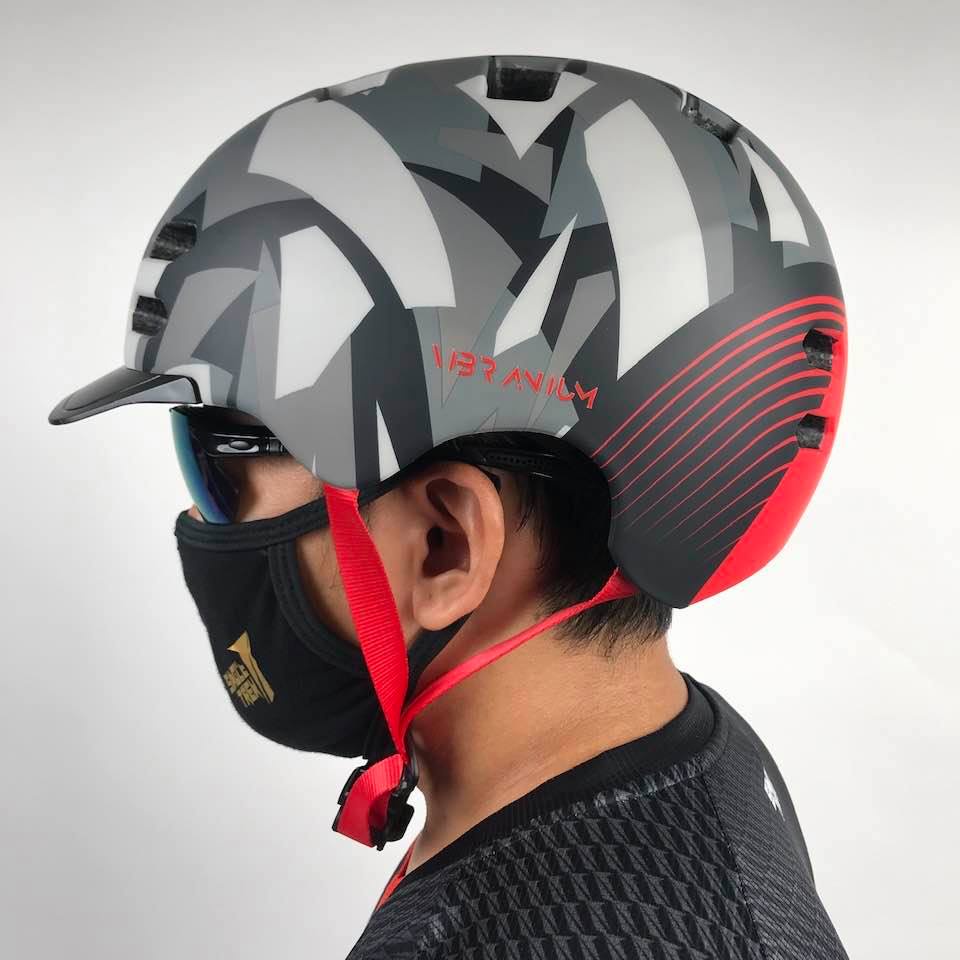 Helm Sepeda Singletrek1 CitiBike Teringan no.1 di DUNIA HBR VIBRA RED