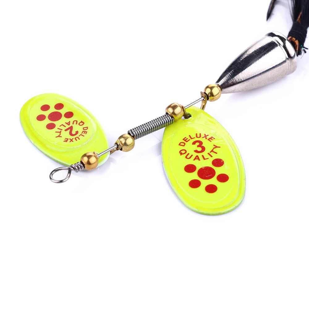 HENGJIA New Colorful Spoon Umpan Pancing Spinner Sequin Payet Fishing Lure Swimbait Ikan Bass Tackle