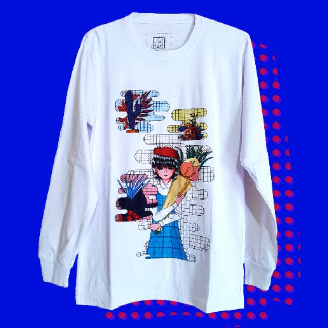 Kaos T Shirt Dear Flower Lengan Panjang Bahan Katun Untuk Lelaki Dan Perempuan Shopee Indonesia