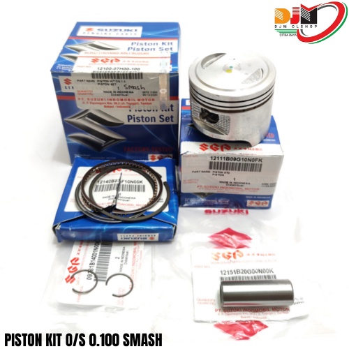 Piston Kit Suzuki Smash Smash New O/S STD 12100-07H00-0F0 STD 050 100