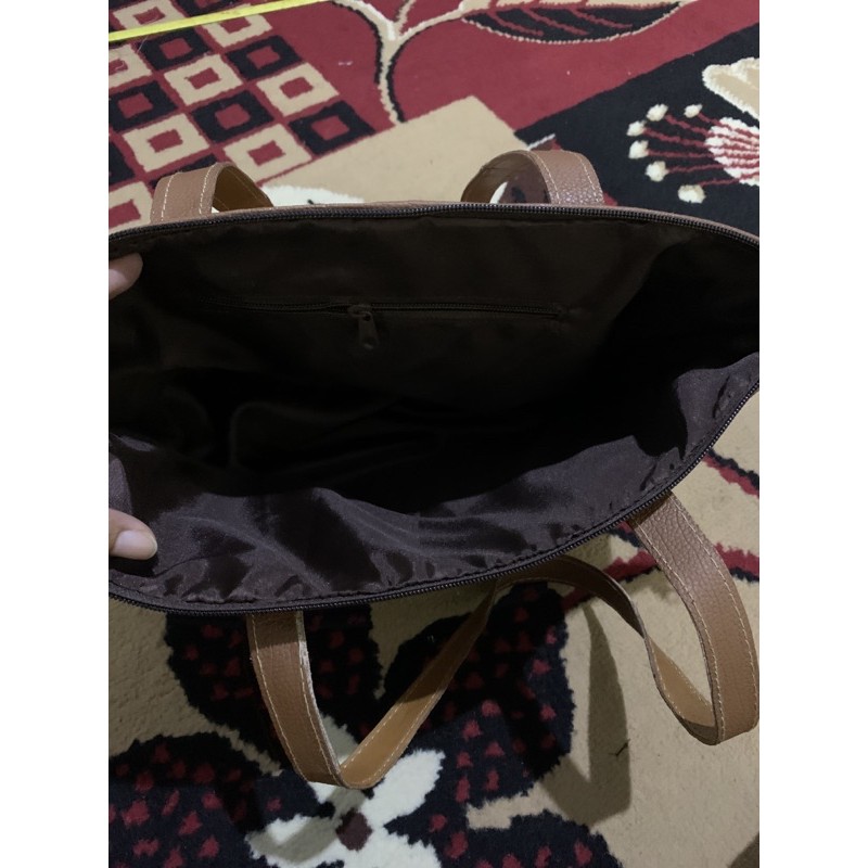 Tas kulit ember ibu perca (free dusbag)