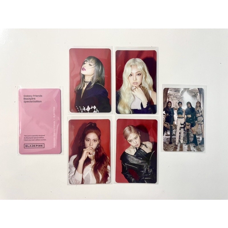 photocard blackpink x samsung