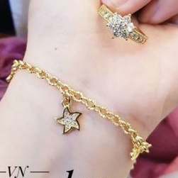 Xuping Set Gelang dan Cincin Wanita Y865