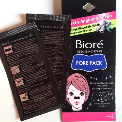 Biore Cleansing Strips Black Pore Pack