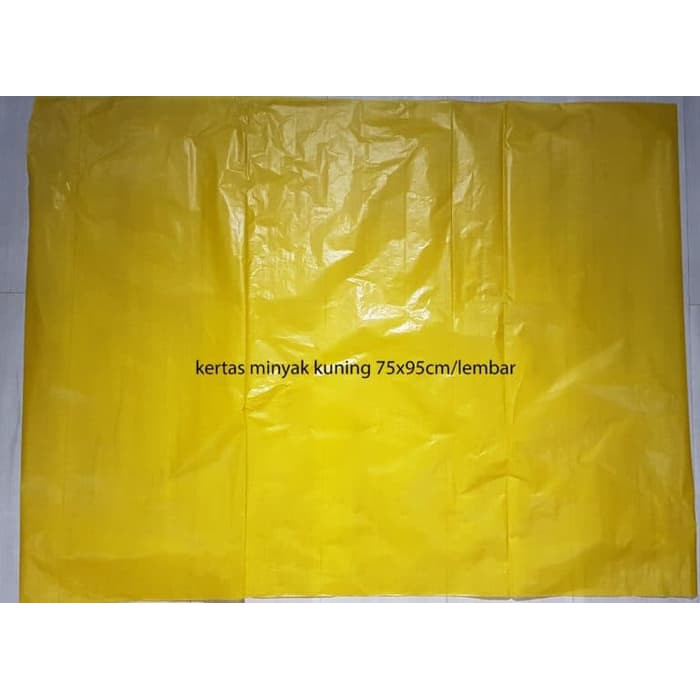 

Kertas Minyak Kuning / 20 lembar / 75 x 95 cm