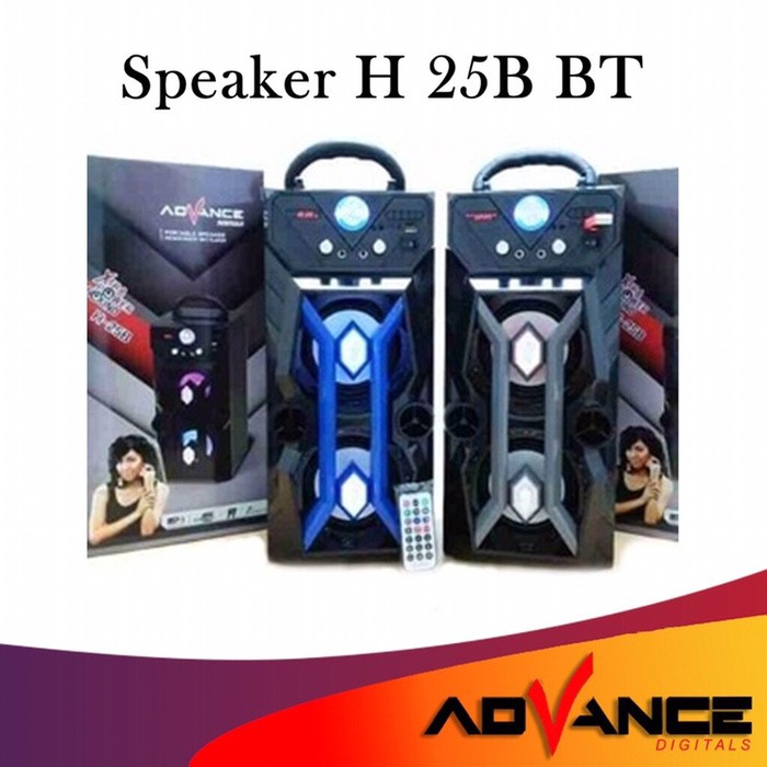 Speaker Bluetooth Advance H25-BT Speaker H25B BT Bluetooth