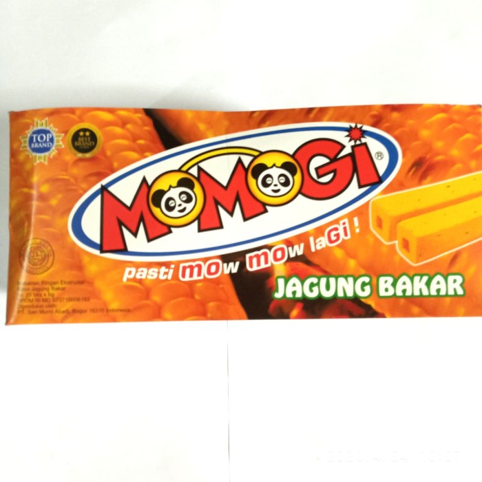 

TERLARIS Momogi mini pack 8gram. Box isi 20 bks. - Jangung bakar