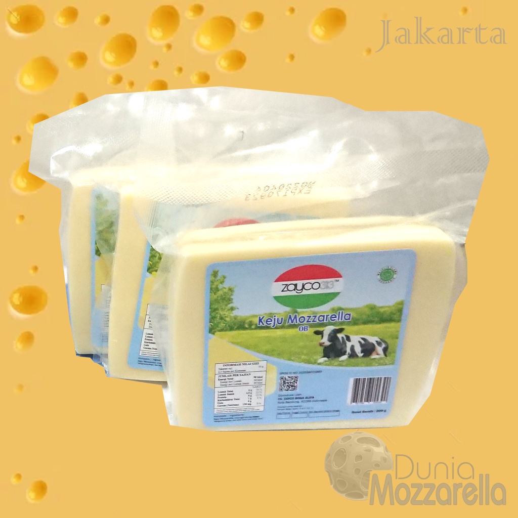 

Zayco OB Oldenburger Mozzarella Cheese 200 Gr