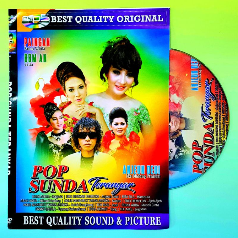 Kaset DVD Mp5 Lagu Pop Sunda Terlaris Full Album Terbaik 112 Lagu Teranyar