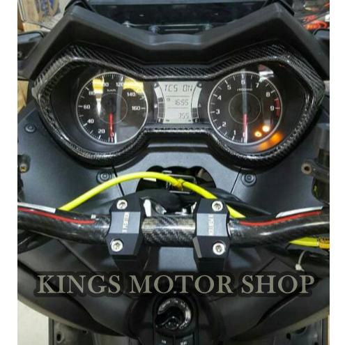 Cover Carbon Kevlar Spedometer Carbon Kevlar Yamaha XMAX 250 Xmax 250 kings-m0 Juara