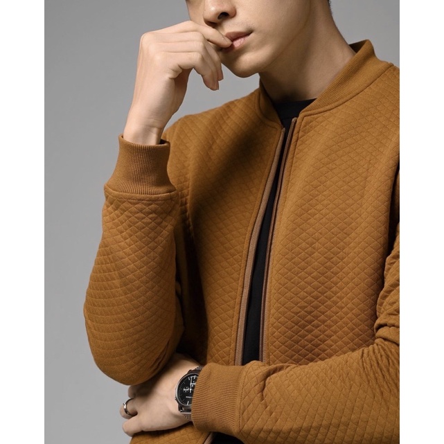 COMFY JACKET LIGHT BROWN by Heymale id