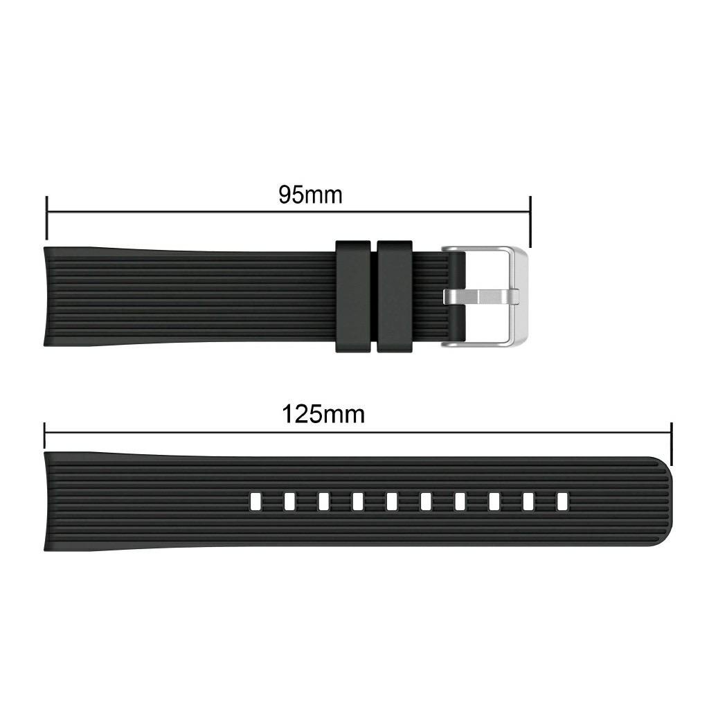 Silikon Strap 20mm universal for Amazfit GTS 1 2 3 E Mini / BIP U S Lite PRO GTR42 dll (Tali Silicone Jam Smartwatch Silicon)