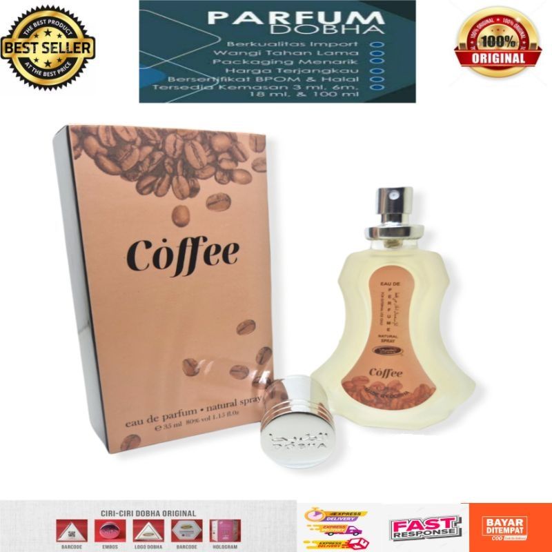 Parfum Dobha Aroma Coffee spray 35ml