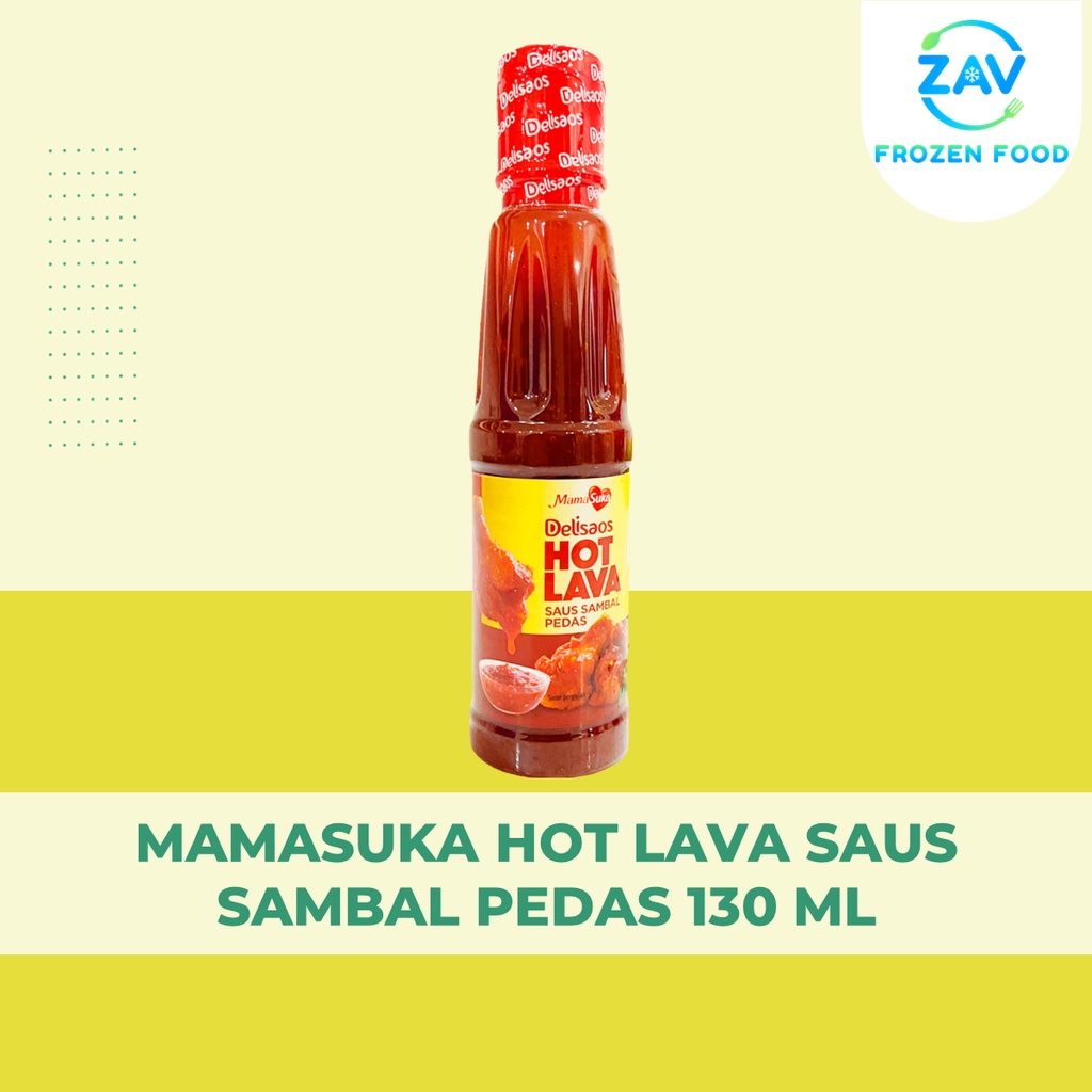 Jual Mamasuka Hot Lava Saus Sambal Pedas 130 Ml Shopee Indonesia