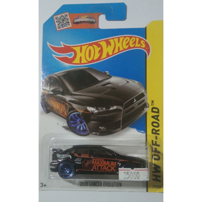 hotwheels 2008 lancer evolution