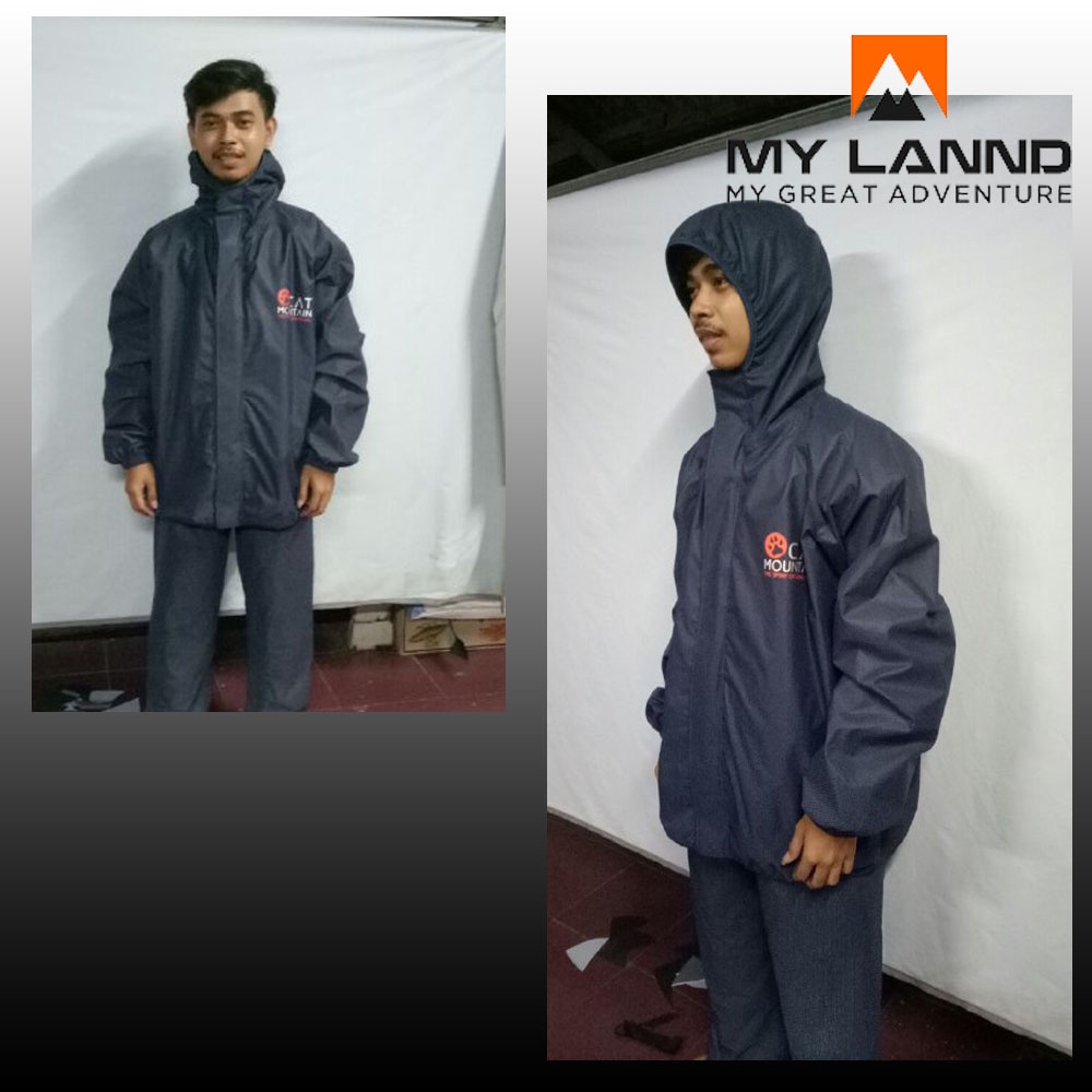 jas hujan setelan jaket dan celana