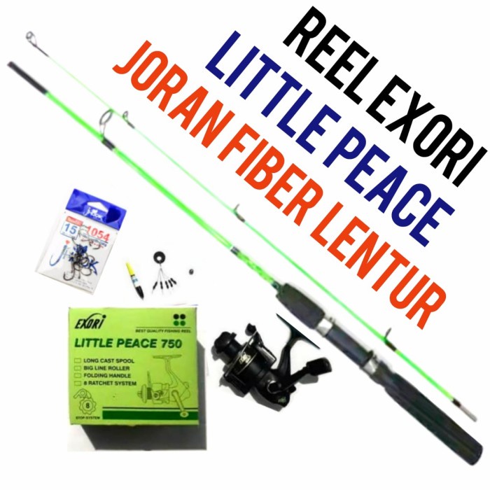 Set Joran Pancing Sambung 150 Reel Exori Kualitas Premium Harga Murah Cv