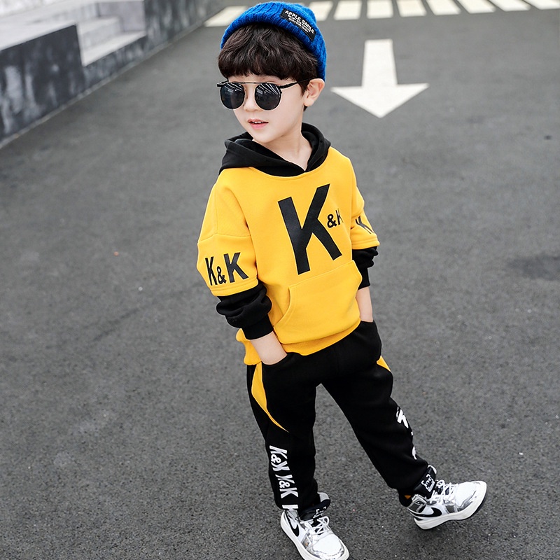 LittleAaron PASSWORD K&amp;K HOODIE Setelan Sweater 1 - 7 Tahun Baju Anak Berkualitas