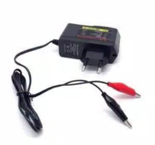 Tester Charger Aki Accu Dan Adaptor Lampu Tester 12V 1A