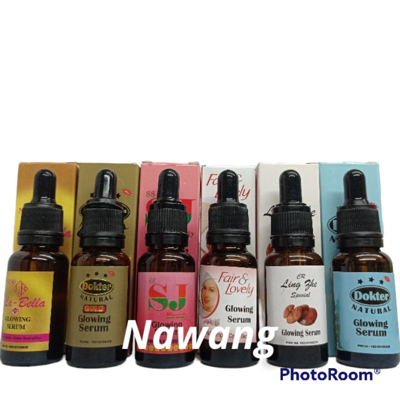 Serum Glowing BPOM 6 Varian Terbaik Bervarian