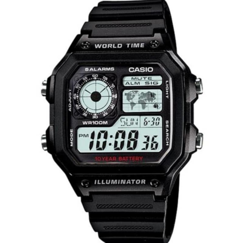 CASIO JAM TANGAN AE-1200WH-1 AVDF