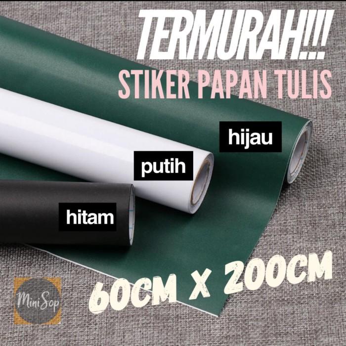 

Nov | Stiker Papan Tulis Whiteboard Blackboard Kapur Sticker 60X200Cm