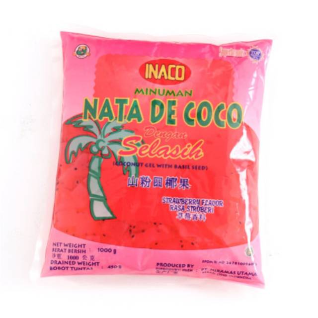 

NATA DE COCO SELASIH STRAWBERRY 1KG