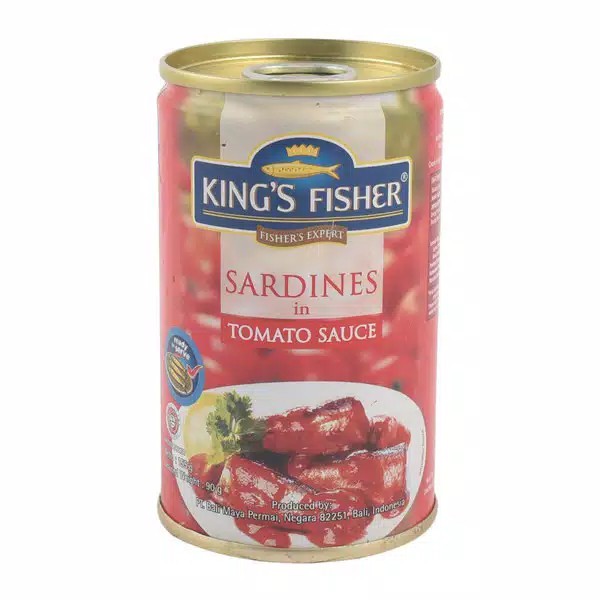 

King's Fisher Sarden dalam Saus Tomat 155 gr